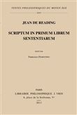 Scriptum in primum librum Sententiarum