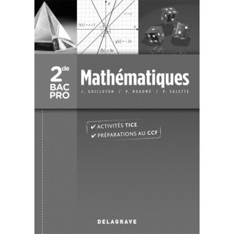 Math Seconde Pro Maths 2De Bac Pro Pdf | Exercices Seconde Bac Pro Maths – BYOFB