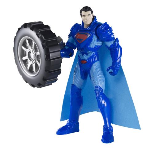 MATTEL Figurine Superman Man Of Steel Power Attack Deluxe Wheel Wrecker  