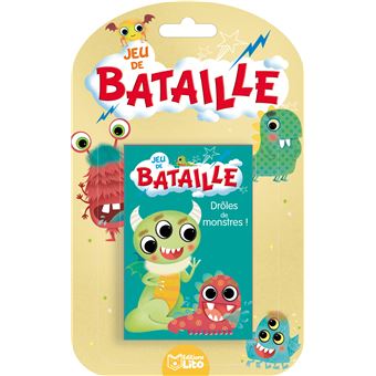Jeu de bataille : Drôles de monstres !