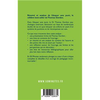 Eduquer sans punir (Résumé et analyse du livre de Thomas Gordon)