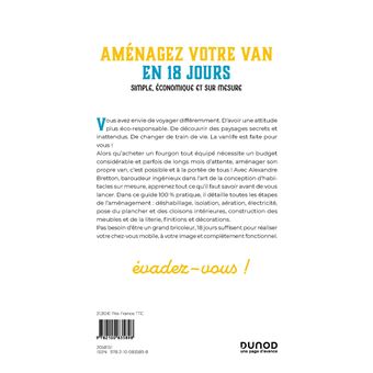 Aménagez votre van en 18 jours, et évadez-vous !