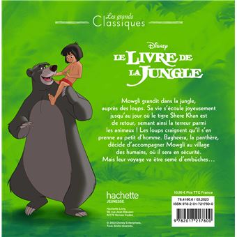 LE LIVRE DE LA JUNGLE - Les Grands Classiques - Disney