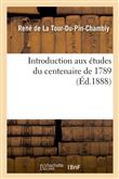 Introduction aux études du centenaire de 1789