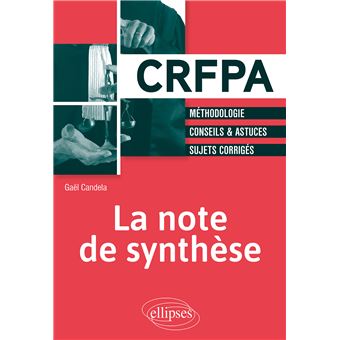La note de synthèse