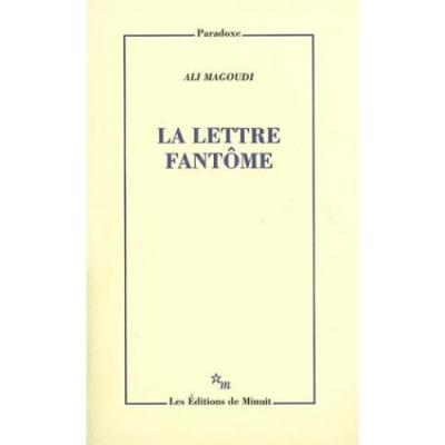 La lettre fantôme - Ali Magoudi - broché