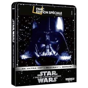 Star WarsStar Wars Episode V : L'Empire contre-attaque Steelbook Edition Spéciale Fnac Blu-ray 4K Ultra HD