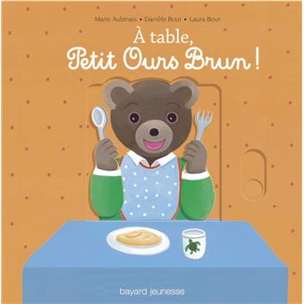 Livre animé Petit Ours Brun - A table !
