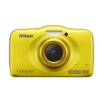 Compact Nikon Coolpix S32 jaune + Sac à dos enfant jaune