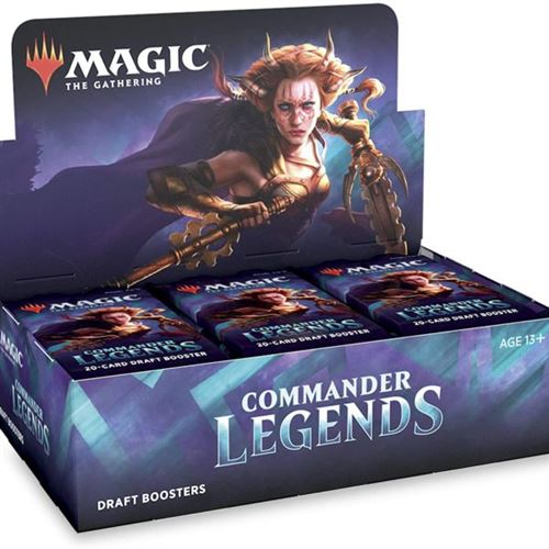 Magic The Gathering - Commander Legends Boite Draft Boosters 24 Paquets