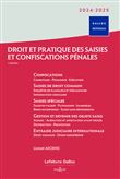 Droit et pratique des saisies et confiscations pénales 2024/2025