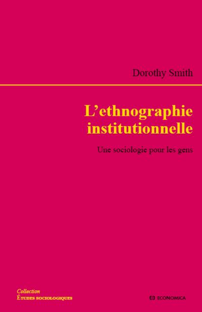 L'ethnographie institutionnelle