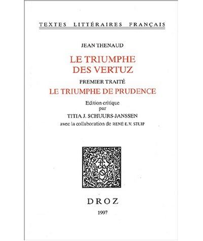 Le triumphe des vertuz premier traite triumphe de prudence