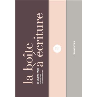La Boîte à écriture - 1