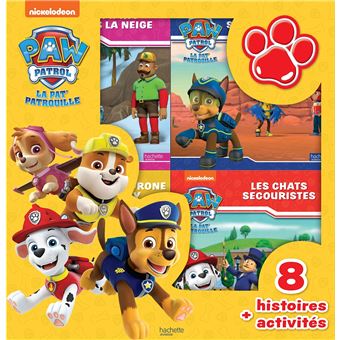 Pat' Patrouille-Coffret 8 livres-NED 2020