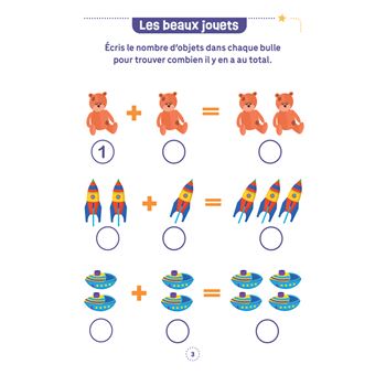 Mes fiches d’entraînement effaçables - Calcul