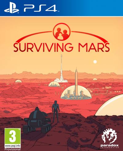 Pochette avant du jeu Surviving Mars PS4