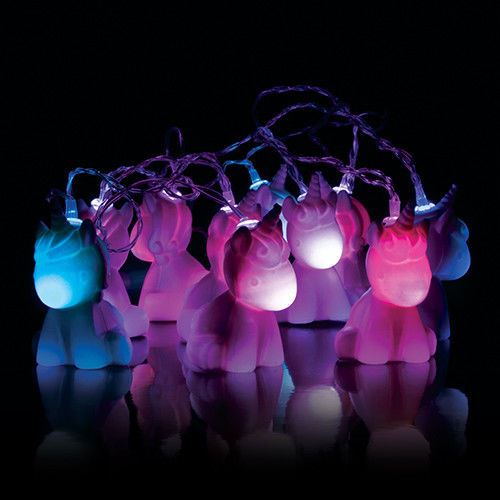 UNICORN-UNICORN COLOUR CHANGE STRING LIGHTS 10 LED
