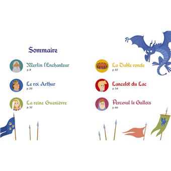 Les héros de la table ronde racontés aux enfants