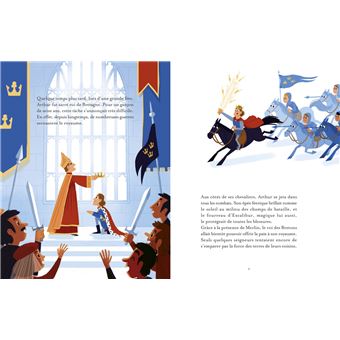 Les héros de la table ronde racontés aux enfants