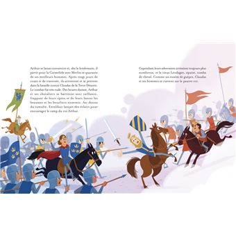 Les héros de la table ronde racontés aux enfants