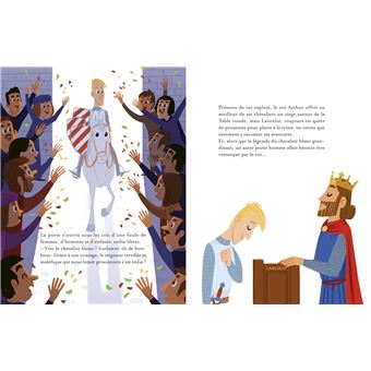 Les héros de la table ronde racontés aux enfants