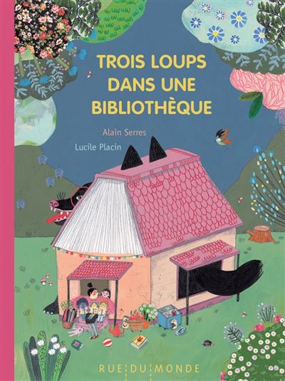 Huit loups dans une bibliothèque