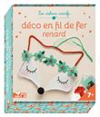 Déco en fil de fer renard - mini coffret avec accessoires