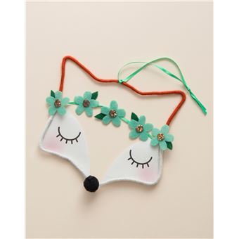 Déco en fil de fer renard - mini coffret avec accessoires