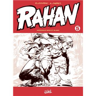 Rahan Intégrale noir et blanc