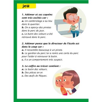 Les histoires de la récré - Le directeur est un vieux pirate GS/CP 5/6 ans