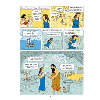 La mythologie en BD - Dieux et déesses de la mythologie grecque
