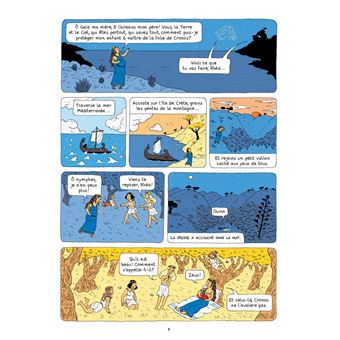 La mythologie en BD - Dieux et déesses de la mythologie grecque