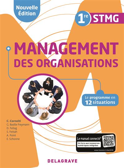 Management Des Organisations 1re STMG (2018) - Pochette élève Le ...