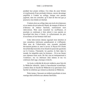 Quête de l'infini par les sons et la Lumière, Tome 1: La Réparation