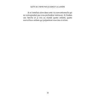 Quête de l'infini par les sons et la Lumière, Tome 1: La Réparation