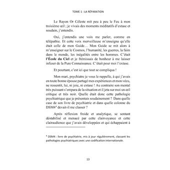 Quête de l'infini par les sons et la Lumière, Tome 1: La Réparation