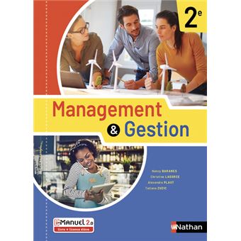 Management & gestion 2de - Livre + licence élève - 2019