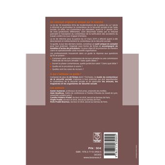 Guide du contentieux de la sécurité sociale 23/24