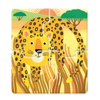 Les animaux sauvages - Mes premières puzzles