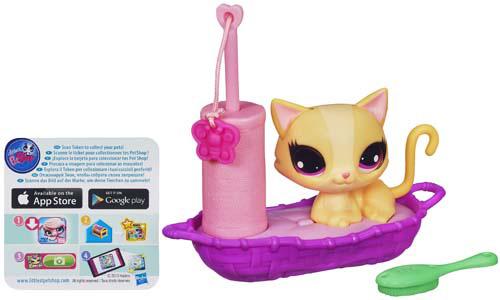 Lot De Figurines Hasbro Littlest Pet Shop - Chiens, Chats Et Autres Animaux - Occasion