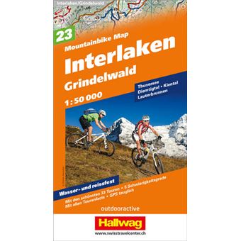 INTERLAKEN GRINDELWALD 1:50 000