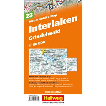 INTERLAKEN GRINDELWALD 1:50 000