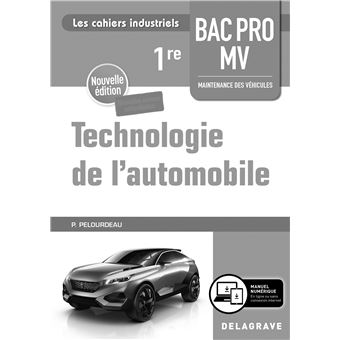 Technologie de l'automobile 1r bac pro mv livre du professeu