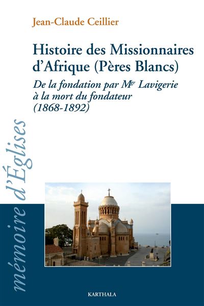 Histoire des missionnaires d'Afrique
