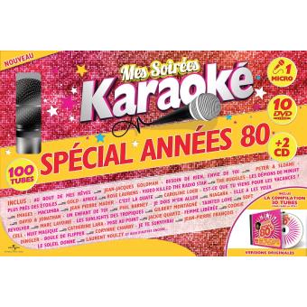 Mes soirees karaoké - 10 DVD - Volume 1/ - Inclus micro + 2 CD
