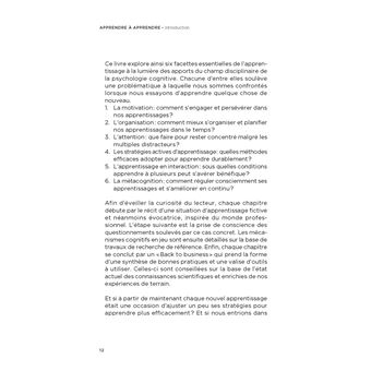 Apprendre à apprendre