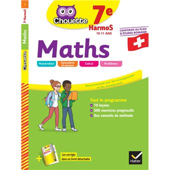 Chouette 7e harmos maths suisse