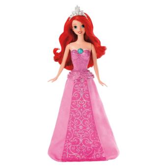 Dessin Animé Princesse Robe Rose Disney Figurine La Petite Sirène