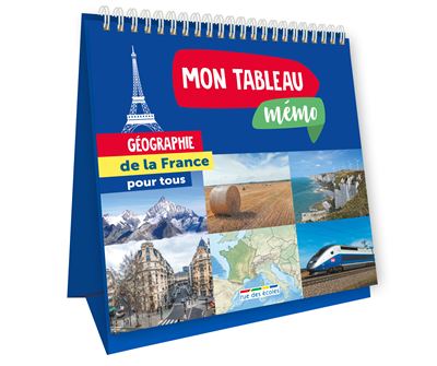 Mon tableau memo geographie de france